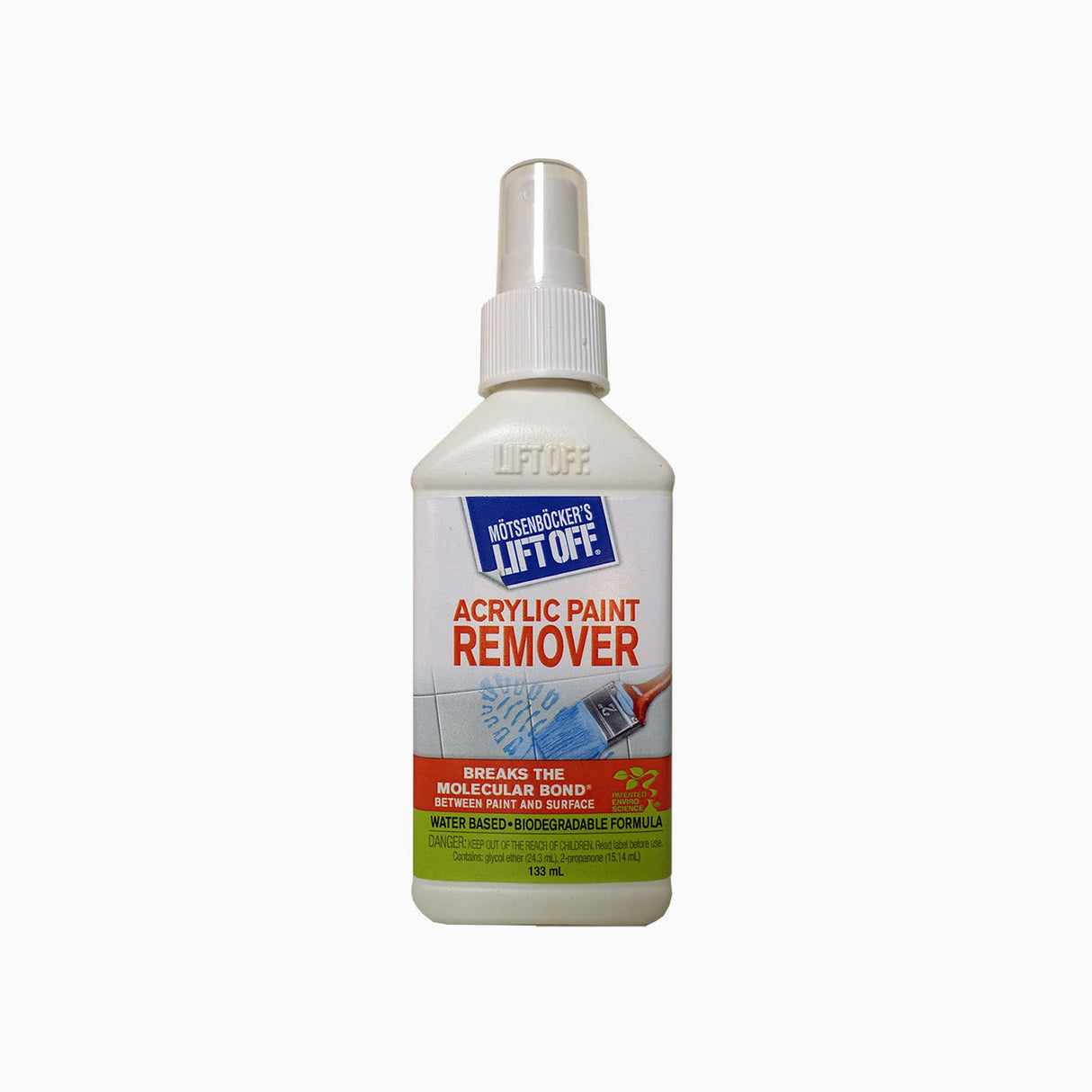 Mötsenböcker’s Lift Off® Acrylic (Latex) Paint Remover 133ml