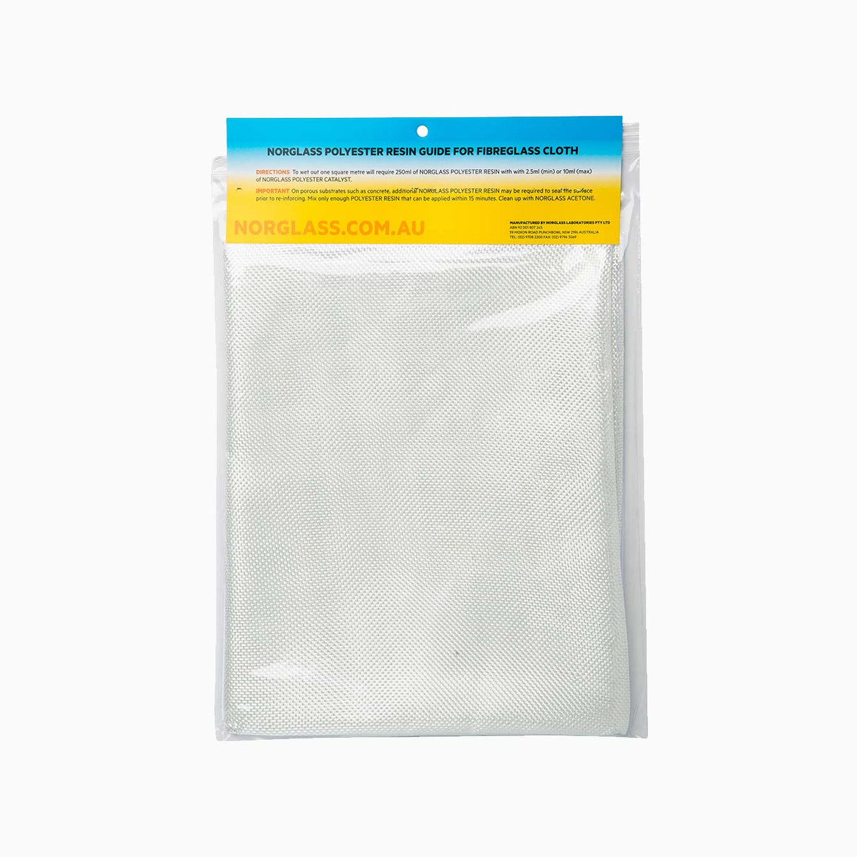 Norglass Fibreglass Cloth .5M2