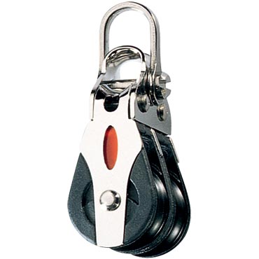 Ronstan Series 20 Ball Bearing Double Block with Shackle RF20202