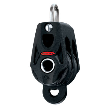 Ronstan Series 30 Ball Bearing Orbit Block™, Double with Becket RF35212