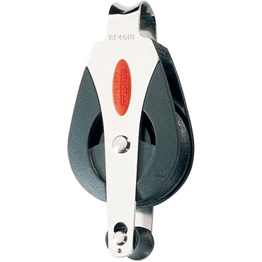 Ronstan Series 40 Ball Bearing Block, Loop Top with Becket RF40111