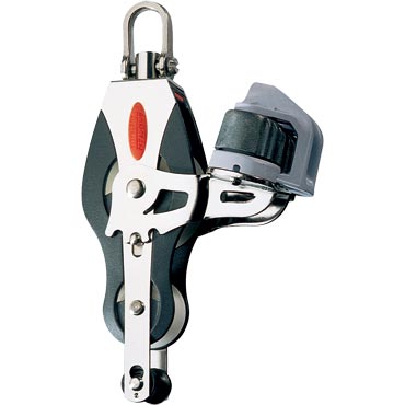 Ronstan Series 40 All Purpose Block, Fiddle with Becket and Cam Cleat RF41530