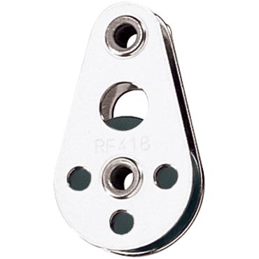 Ronstan Wire Block, 25mm Nylatron® Sheave Tube Rivet RF418
