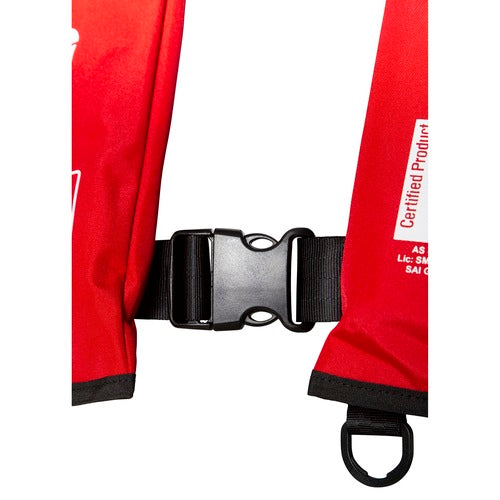 Burke Standard Inflatable PFD 150N Red NEW AS 4758.1:2022