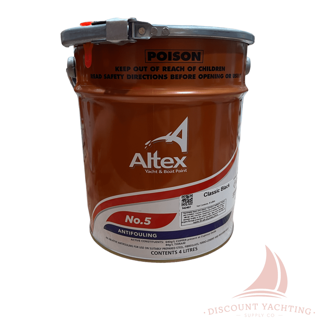 Altex No.5 Antifouling Classic Black 4lt