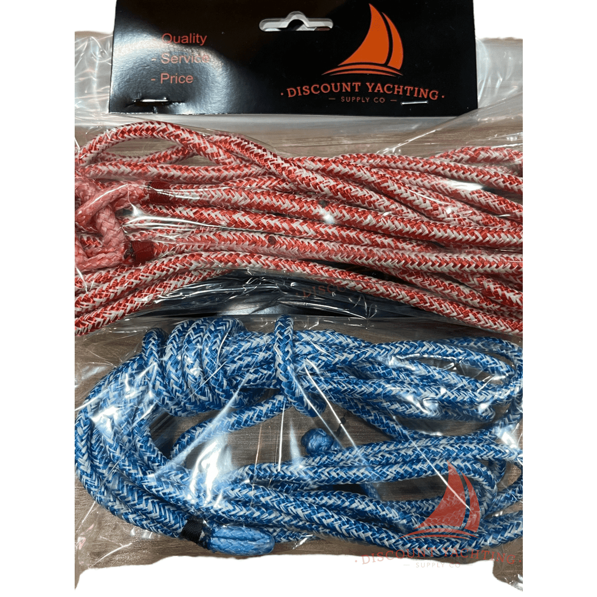 Int Cadet Jib Sheet Continuous including soft shackle