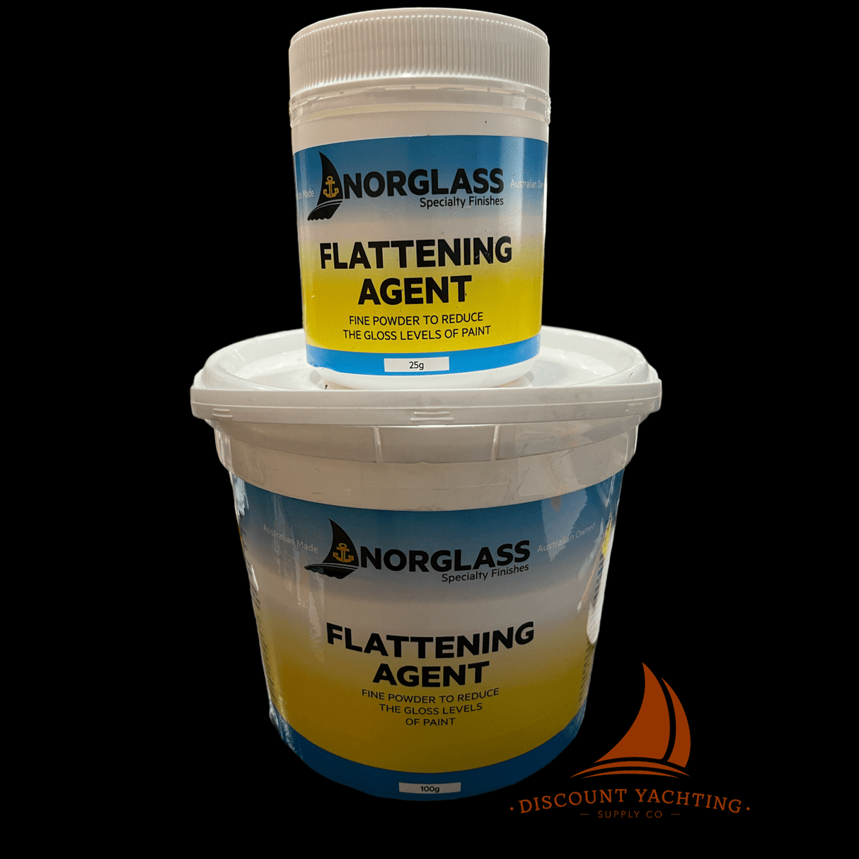 Norglass Flattening Agent Various Sizes