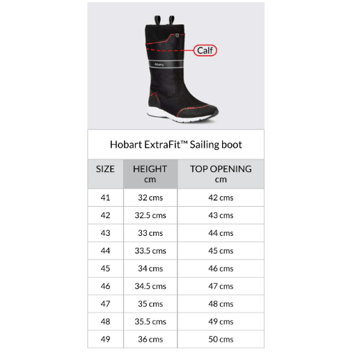 Dubarry Hobart ExtraFit™ Sailing boot - Black