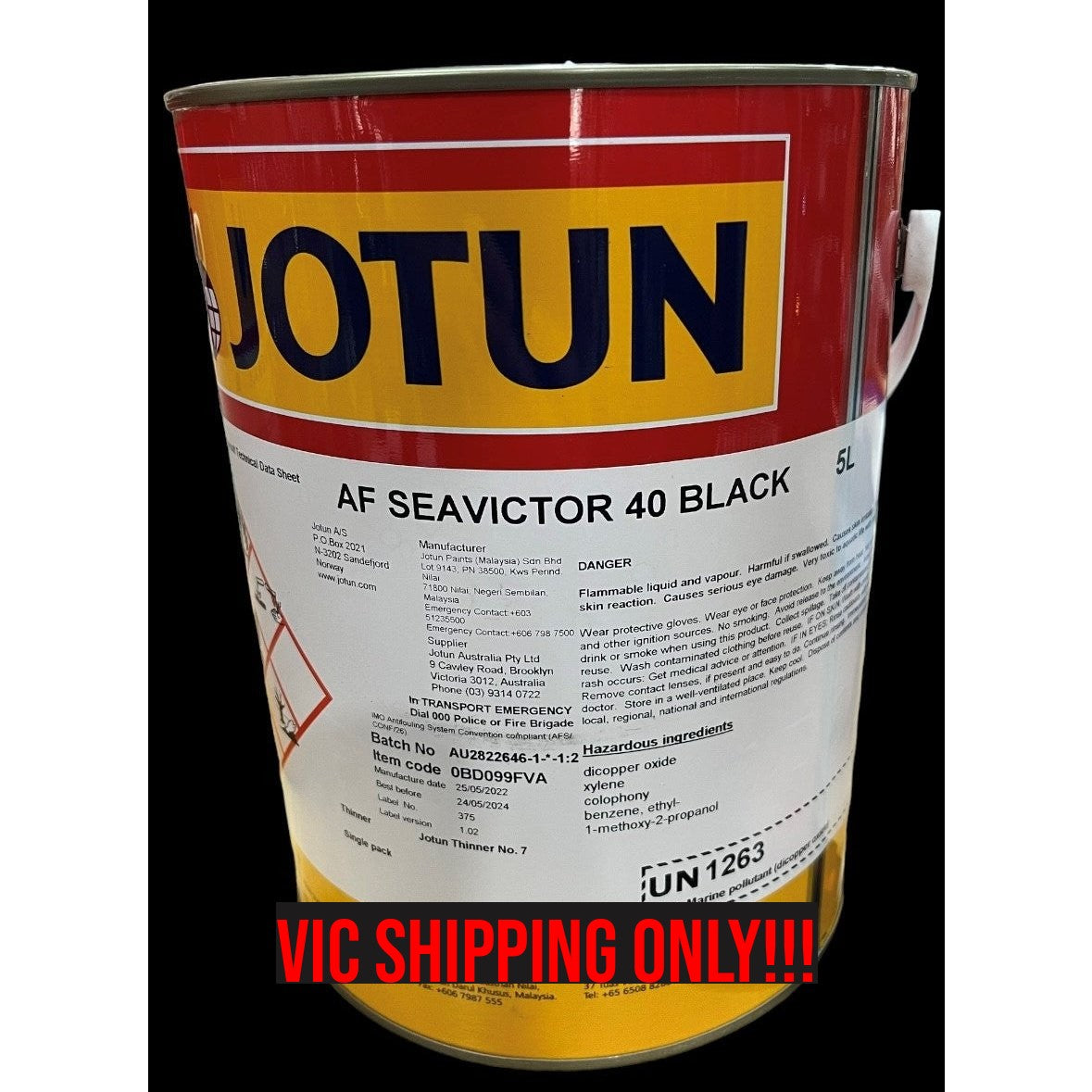 Jotun Seavictor 40 5LT Black