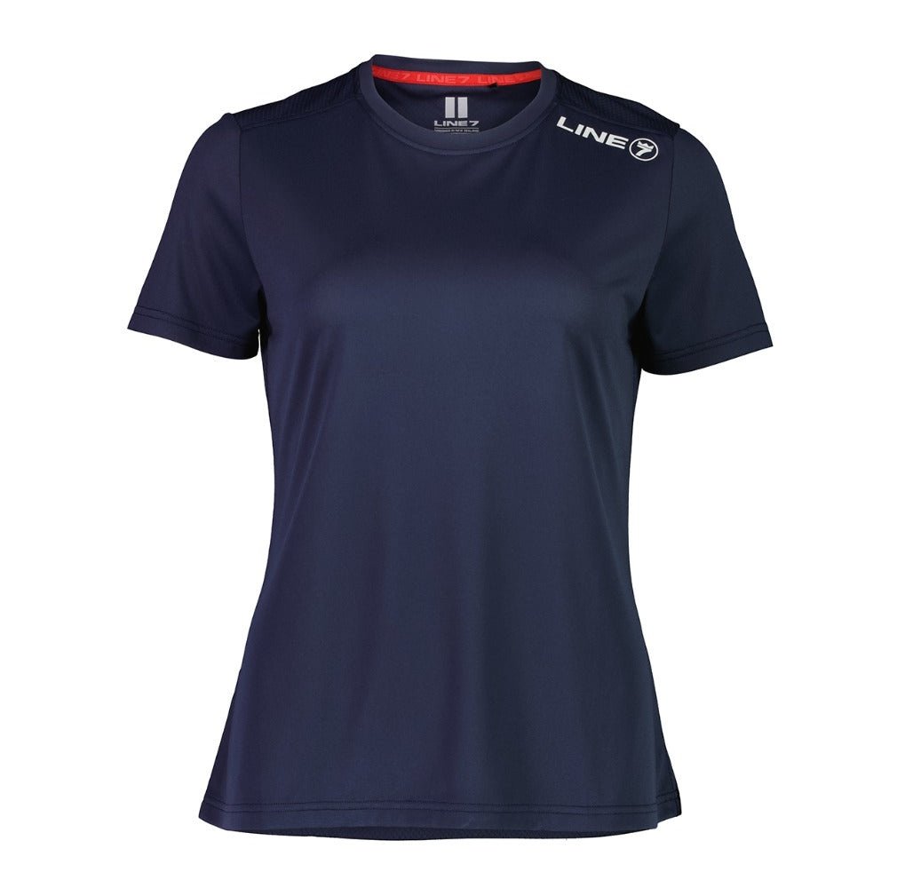 LINE 7 WOMEN'S OCEAN CREW T SHIRT NAVY