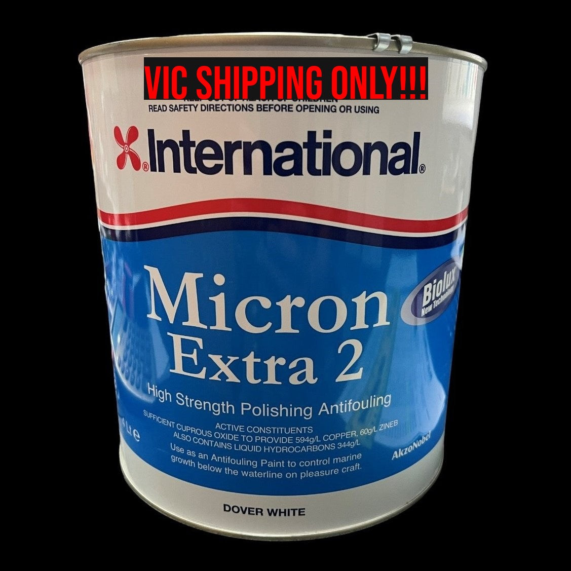 International Micron Extra 2 Antifouling Dover White 4lt