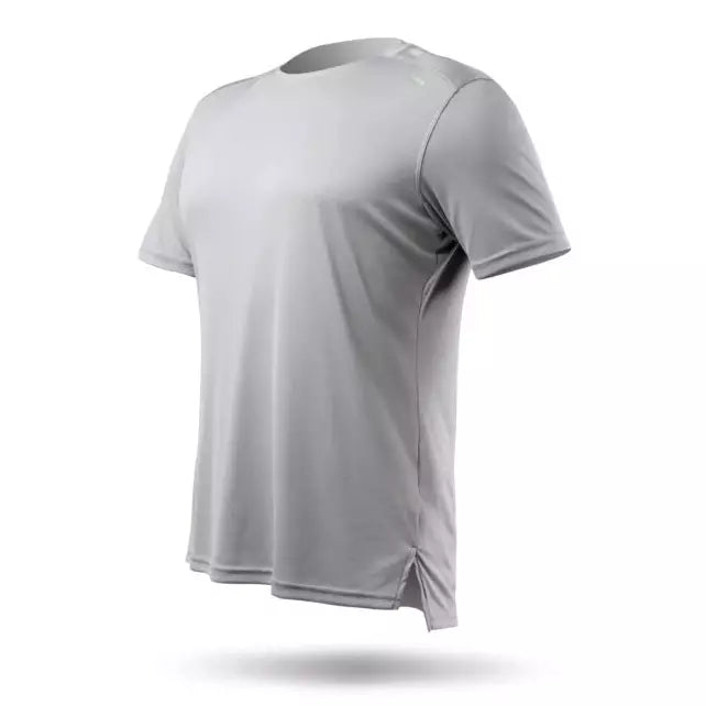 ZHIK Mens UVActive Short Sleeve Top - Grey