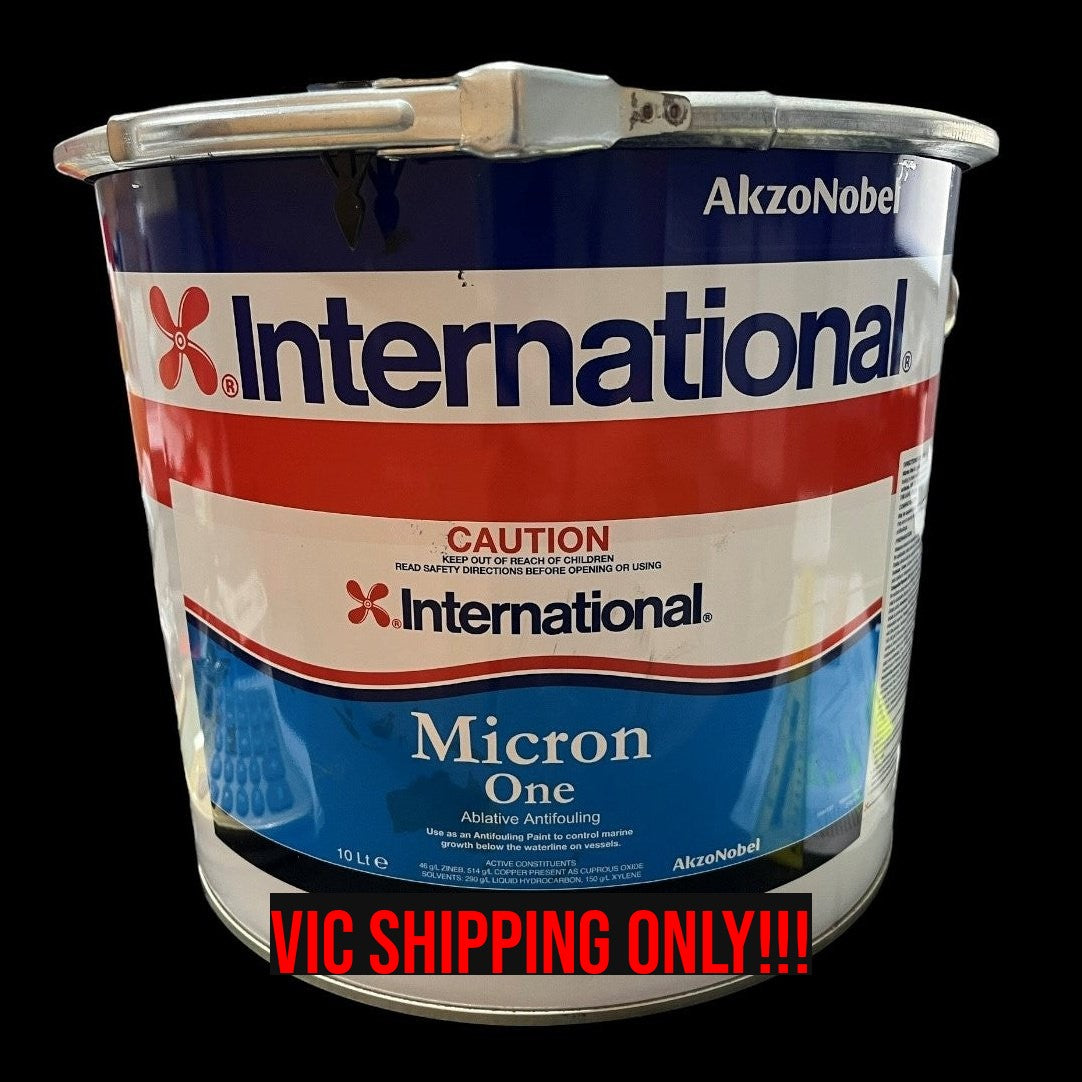 International Micron One (Awlcraft) Antifouling Black 10Lt