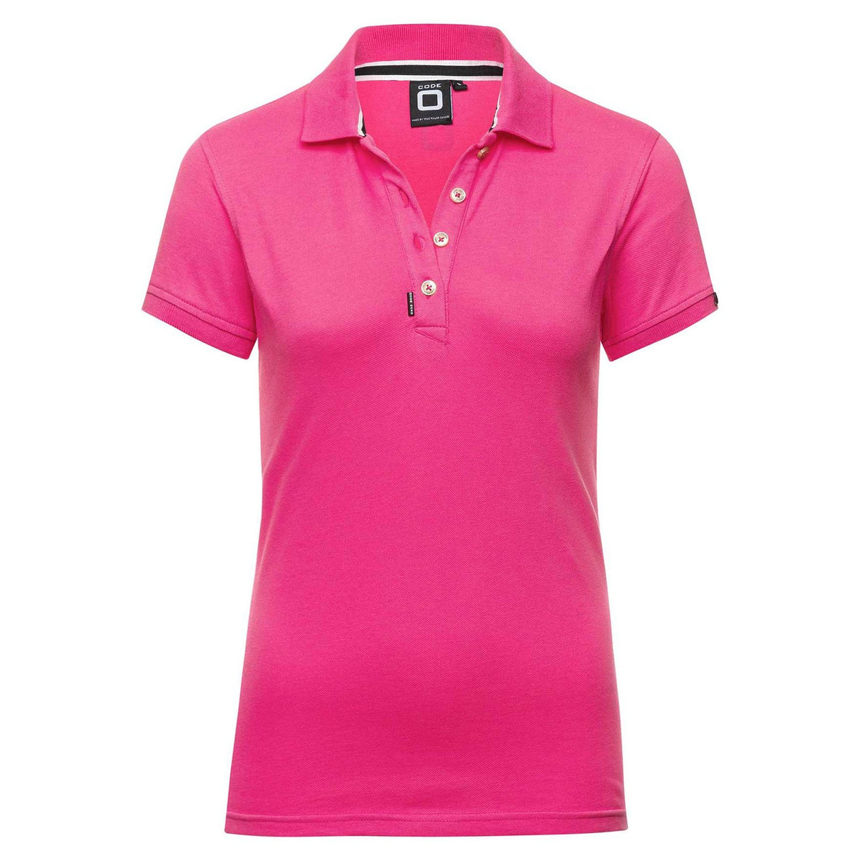 CODE-ZERO POLO SHIRT WOMEN PERFORMANCE PINK