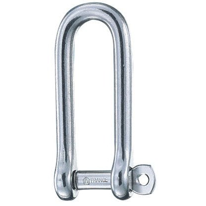 Wichard Long D shackle 4mm captive pin 1411