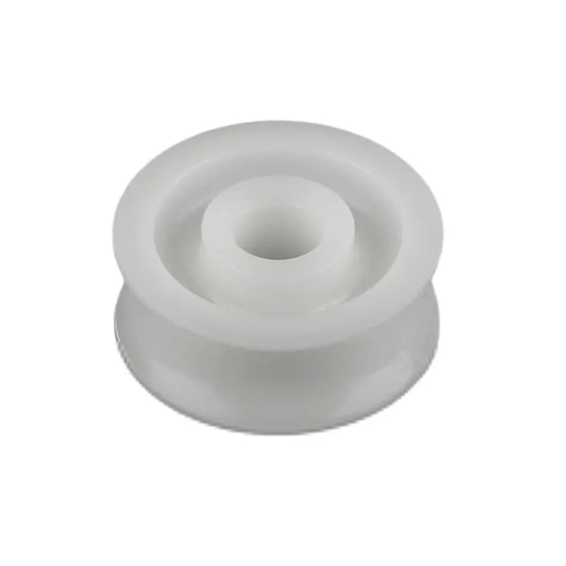 Sheave, 1 7/16"(37mm) OD, White Delrin