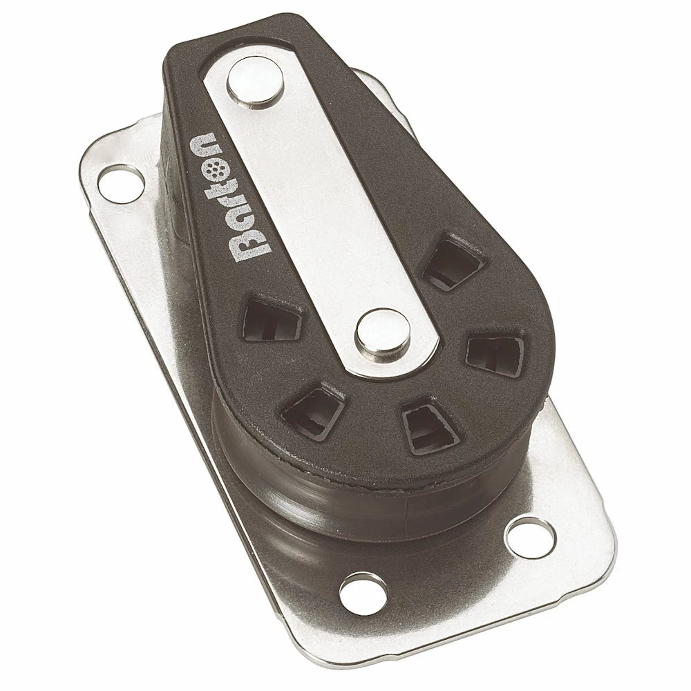 Barton 58mm Plain Bearing Pulley Cheek Block
