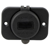 RELAXN Socket - Single Panel - Voltmeter & Dual USB-A / USB-C Charger