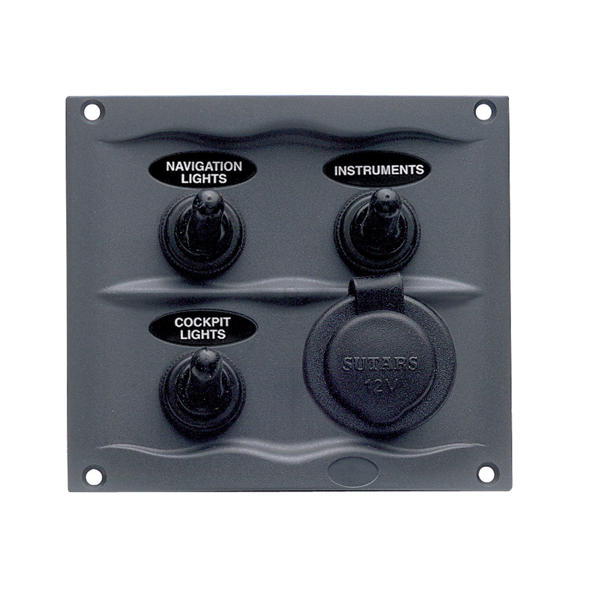 BEP Splash Proof Switch Fuse Panel – With Power Socket