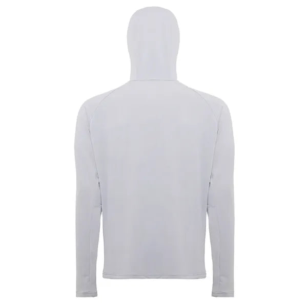 Burke UPF50+ Hooded Sun Shirt Light Grey