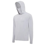 Burke UPF50+ Hooded Sun Shirt Light Grey