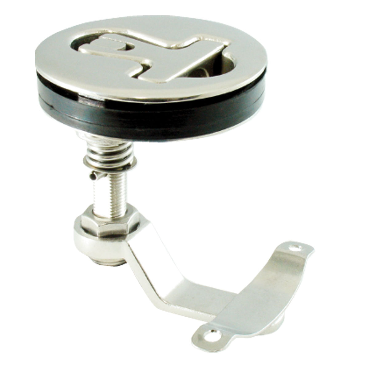 Marine Town® ‘T’ Floor Hatch Catches – Cast Stainless Steel Round
