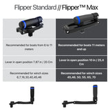 EasySea Flipper™ Max 10 inch foldable winch handle