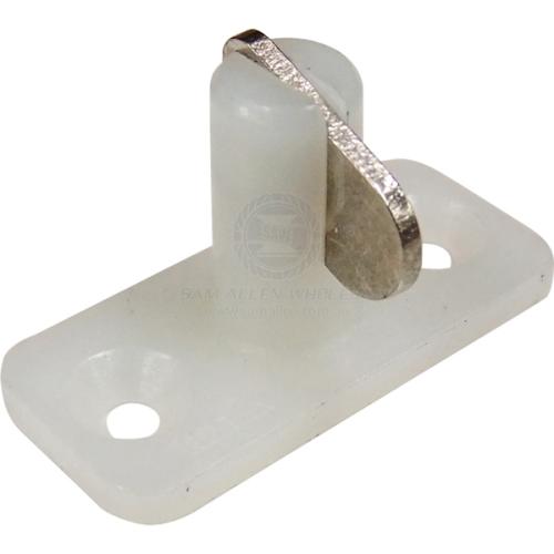 Stayput horizontal single white SS tongue