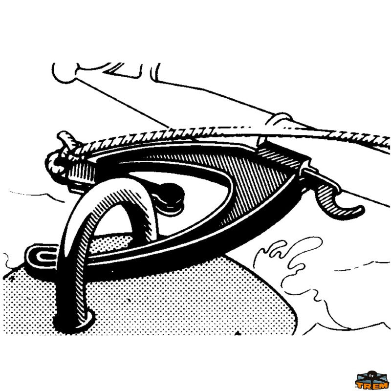 Trem - Jolly Hook suitable for fitting on all boat hooks