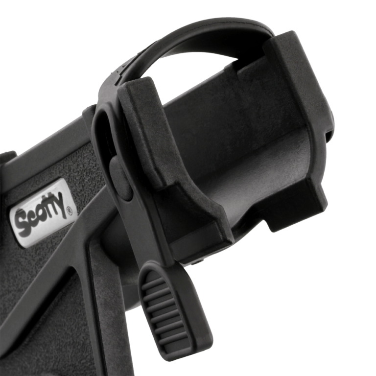 SCOTTY 280 BAITCASTER / SPINNING ROD HOLDER WITH SIDE/DECK MOUNT