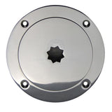 Deck Plate - Stainless Steel - Winch Style Star Key