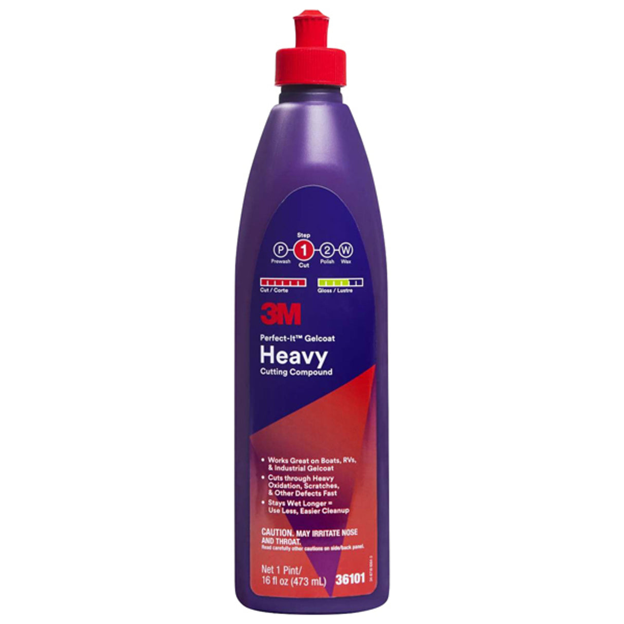 3M Perfect-IT Gelcoat Heavy Cut Compound 473ml