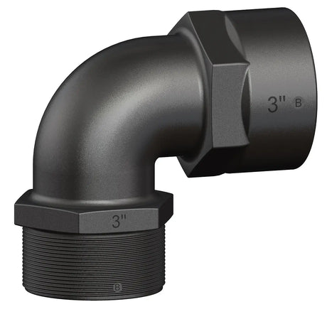 TRUDESIGN COUPLING - FEMALE-MALE 90 DEGREE