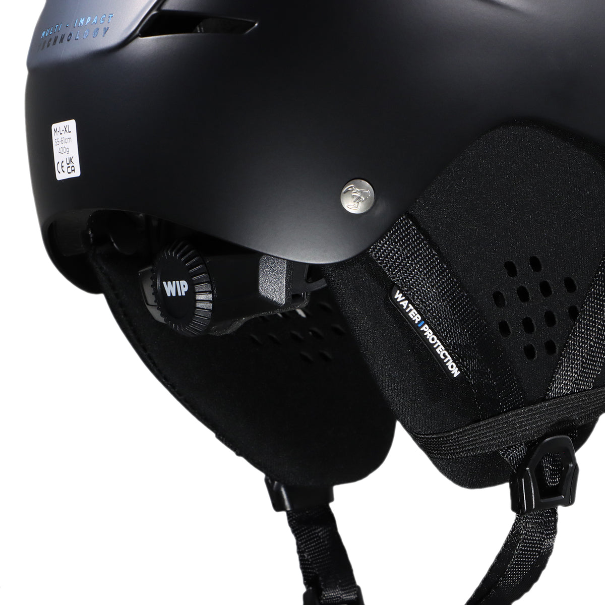 FORWARD WIP WIPPER HELMET 2.0 STEALTH BLACK 55-61cm