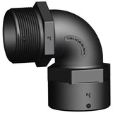 TRUDESIGN COUPLING - FEMALE-MALE 90 DEGREE