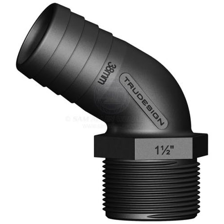 Trudesign Hose Tails - Male Tail 120 Degree