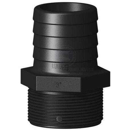 Trudesign Hose Tails - Male Tail Straight - Unequal