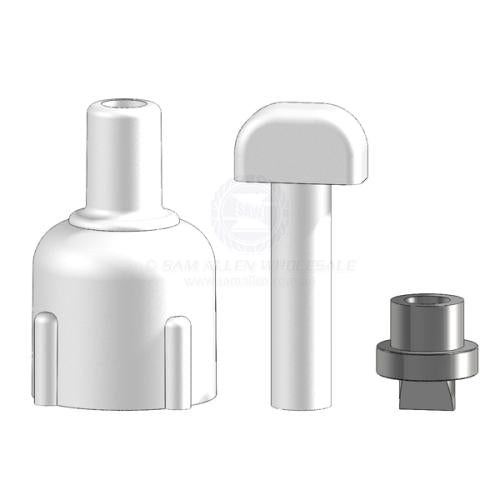 Cap And Valve To Suit Trudesign White Vented Loop