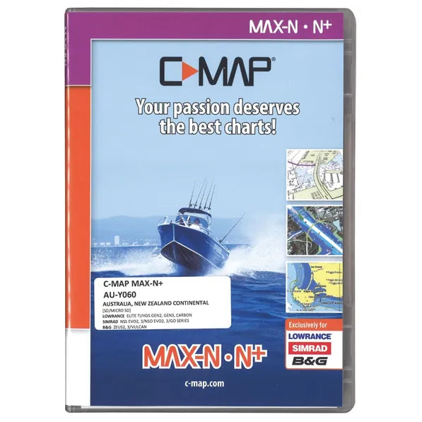 C-Map MAX-N N+ SD-Card Chart All of Australia/New Zealand