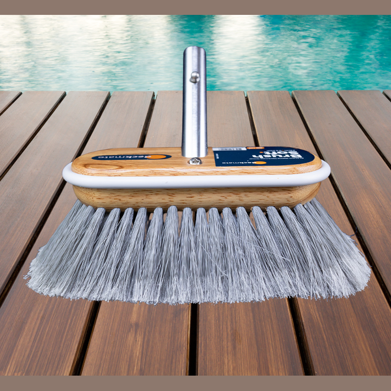 Deckmate Brush – Soft – Grey – 24cm / 9.5inch
