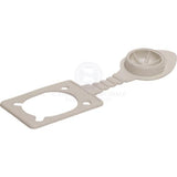 Rod Holder Cap To Suit Square Top White