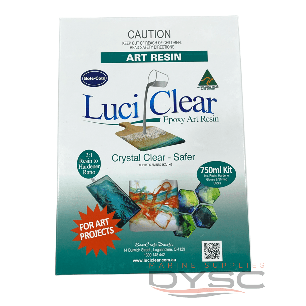 LuciClear Artist Resin 750ml Kit