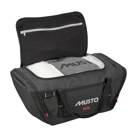 Musto 50L Duffel Bag Black