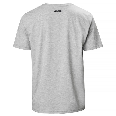 MENS MUSTO T-SHIRT GREY MARLE SPECIAL