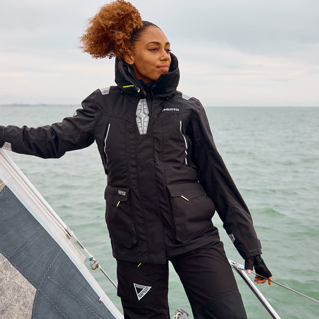MUSTO WOMEN'S BR2 OFFSHORE JACKET 2.0 BLACK