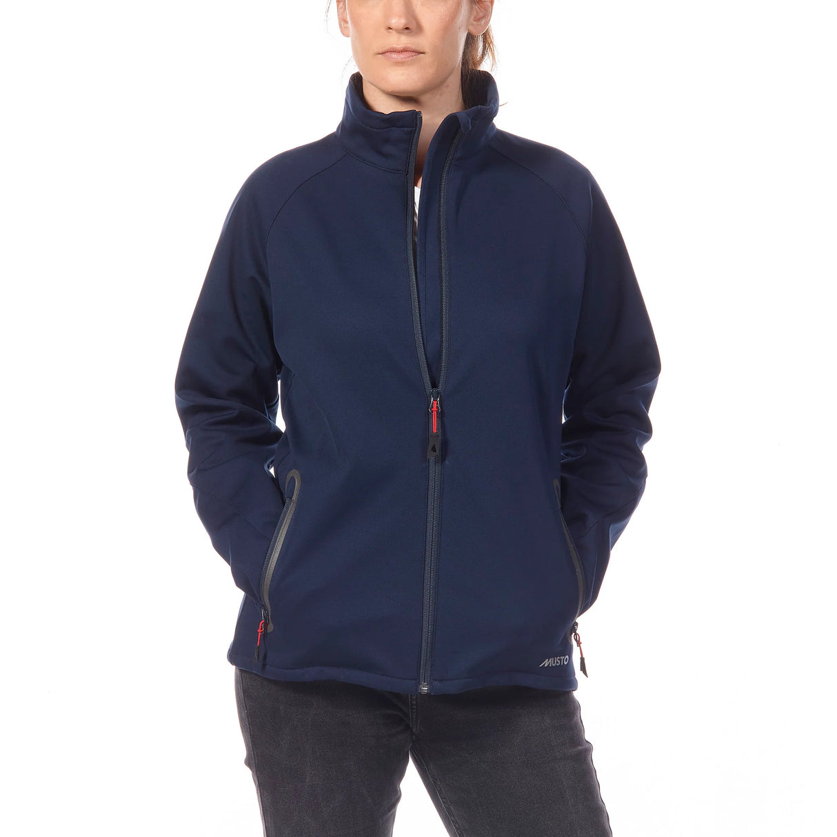 Musto WOMEN'S ESSENTIAL SOFTSHELL JACKET Navy 16 Clearance
