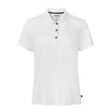 MUSTO WOMEN'S EVO CREW SUNBLOCK SHORT-SLEEVE POLO WHITE