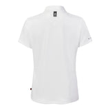 MUSTO WOMEN'S EVO CREW SUNBLOCK SHORT-SLEEVE POLO WHITE