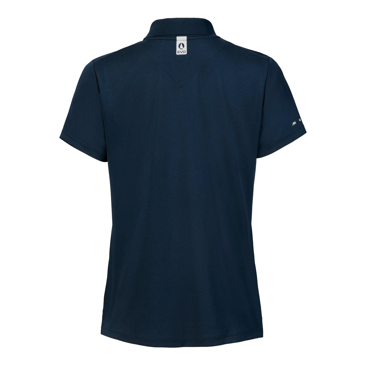 MUSTO WOMEN'S EVO CREW SUNBLOCK SHORT-SLEEVE POLO NAVY