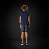 MUSTO WOMEN'S EVO CREW SUNBLOCK SHORT-SLEEVE POLO NAVY
